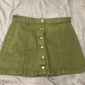 FOREVER 21 Olive Green Skirt